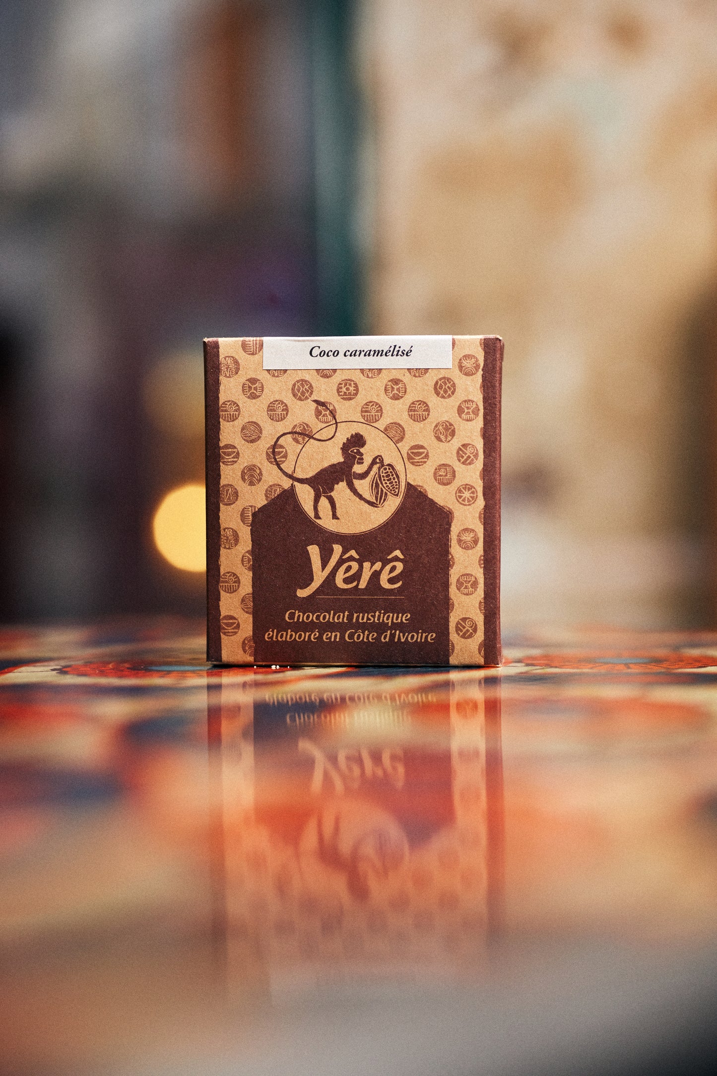 DISQUE DE CHOCOLAT COCO CARAMÉLISÉ - YÊRÊ 70g