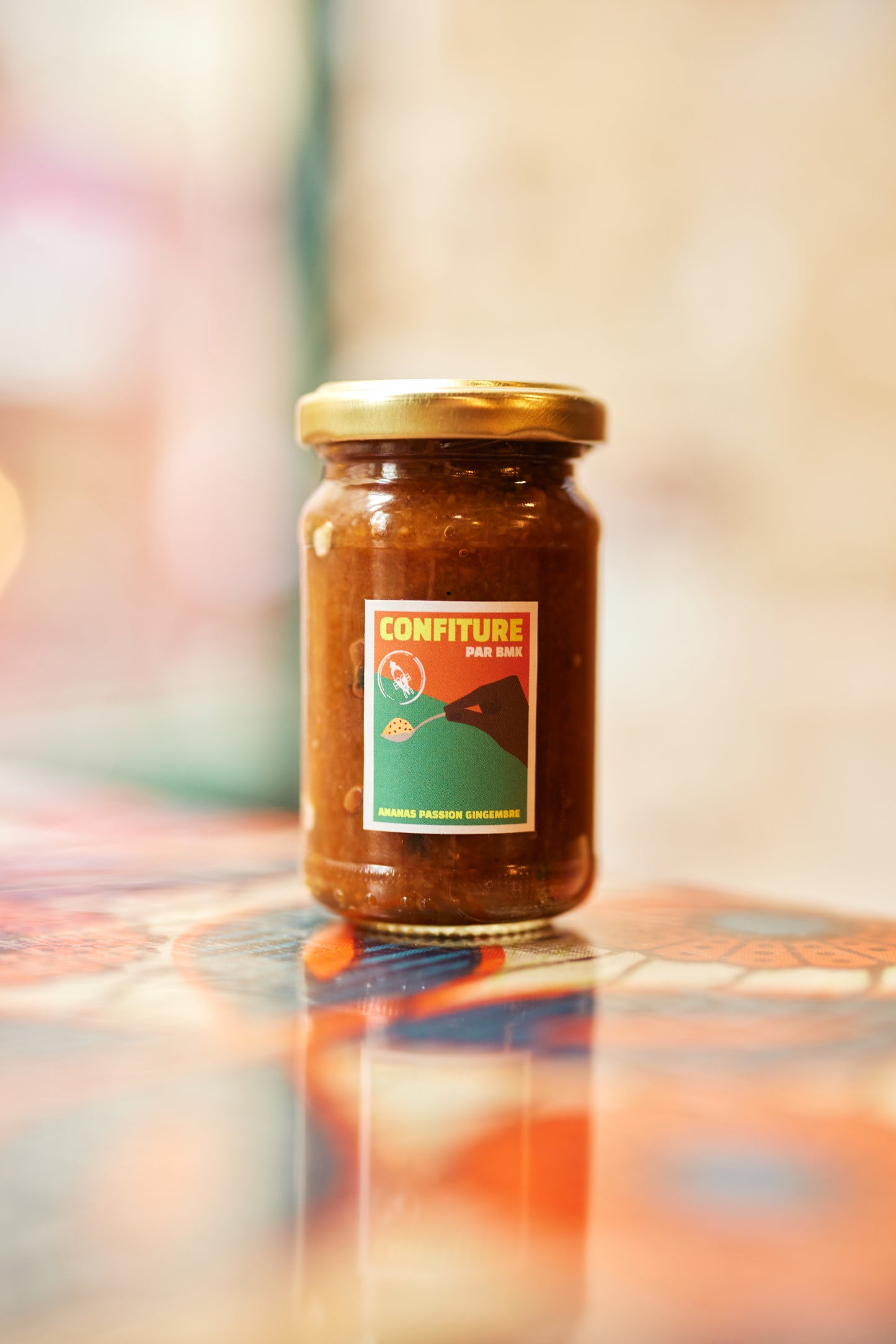 CONFITURE MAISON ANANAS GINGEMBRE - BMK 100g