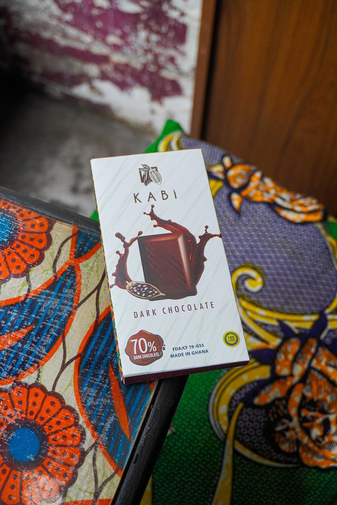 TABLETTE DE CHOCOLAT NOIR - KABI 100g
