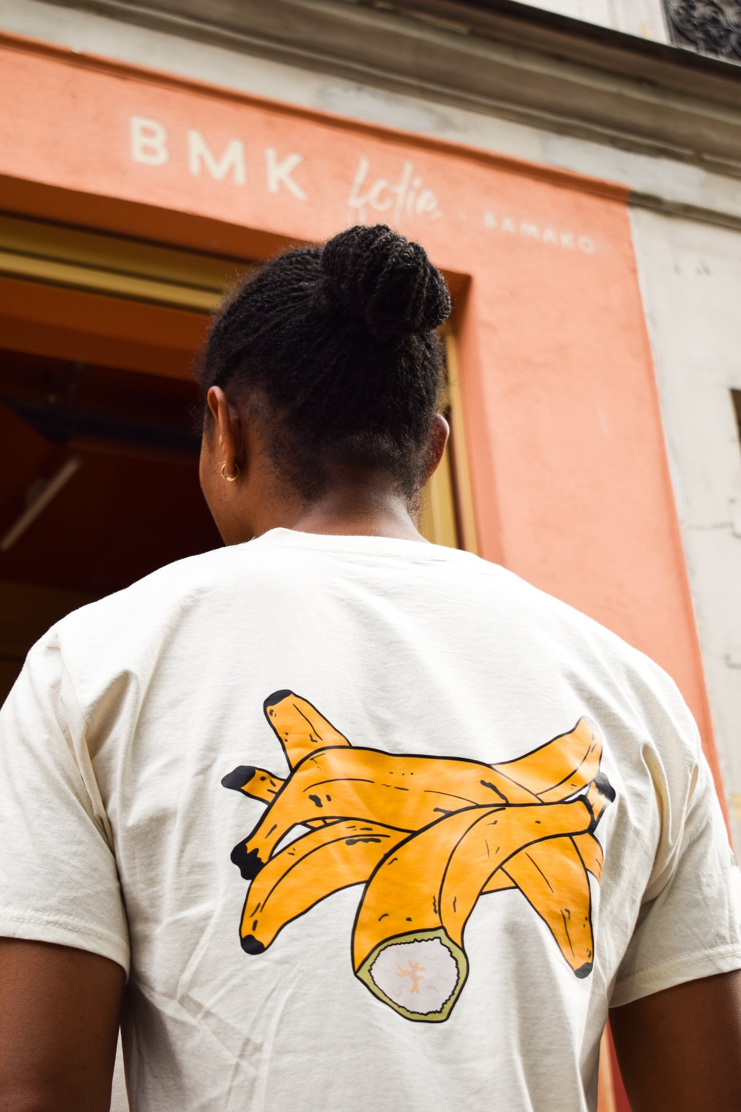 T-SHIRT PLANTAIN LOVER CRÈME unisexe
