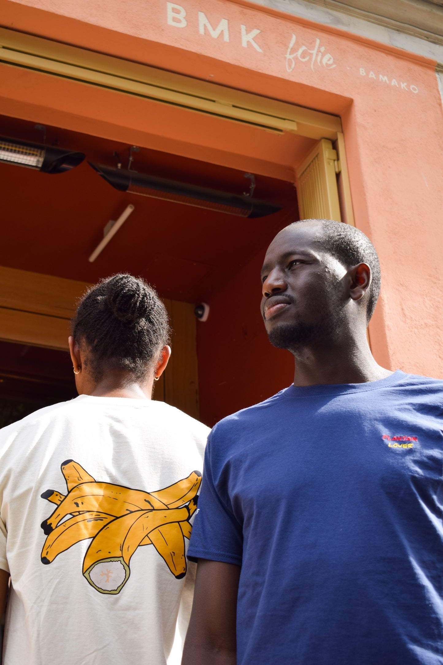 T-SHIRT PLANTAIN LOVER BLEU unisexe
