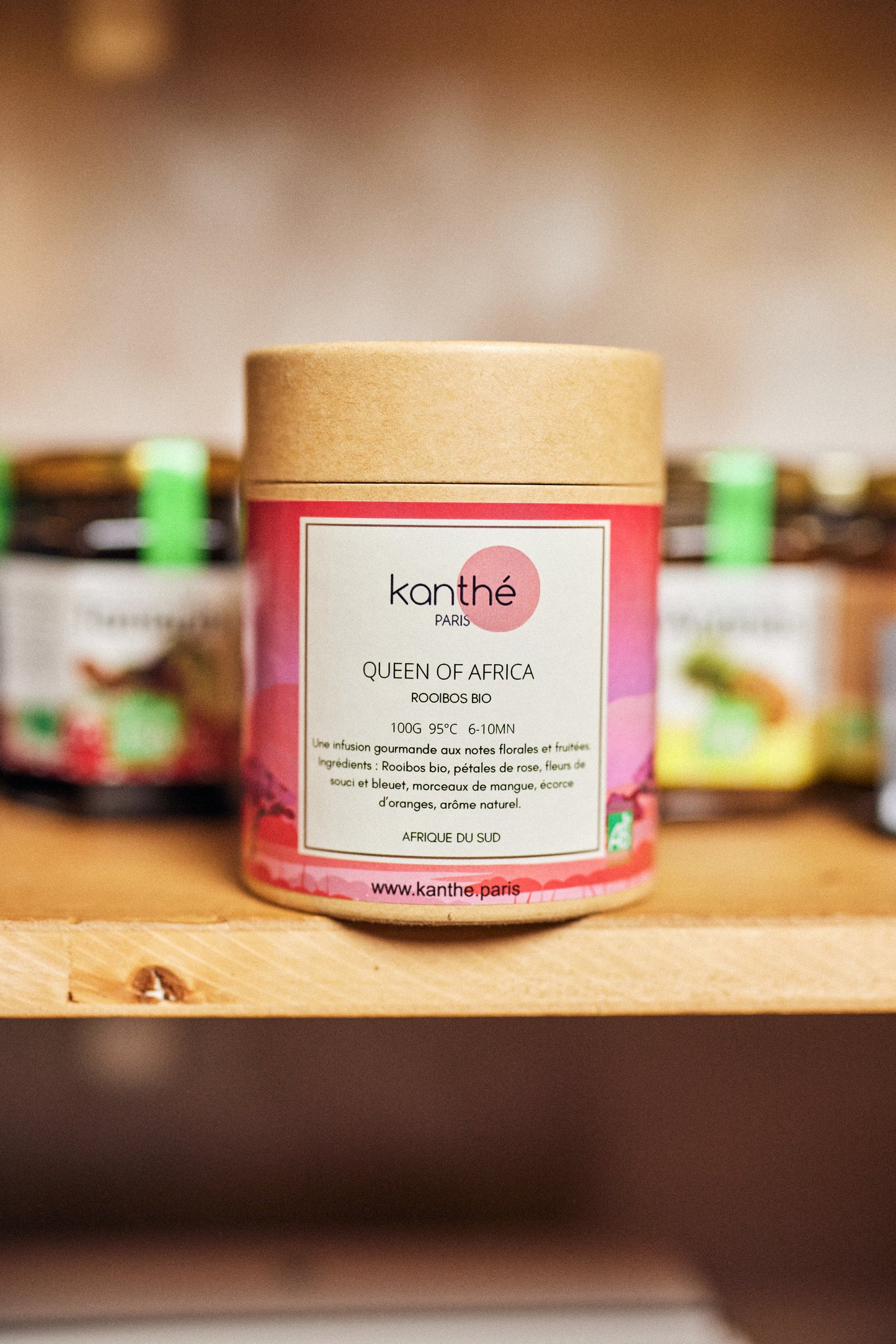 INFUSION ROOIBOS BIO "QUEEN OF AFRICA" - KANTHÉ 90g