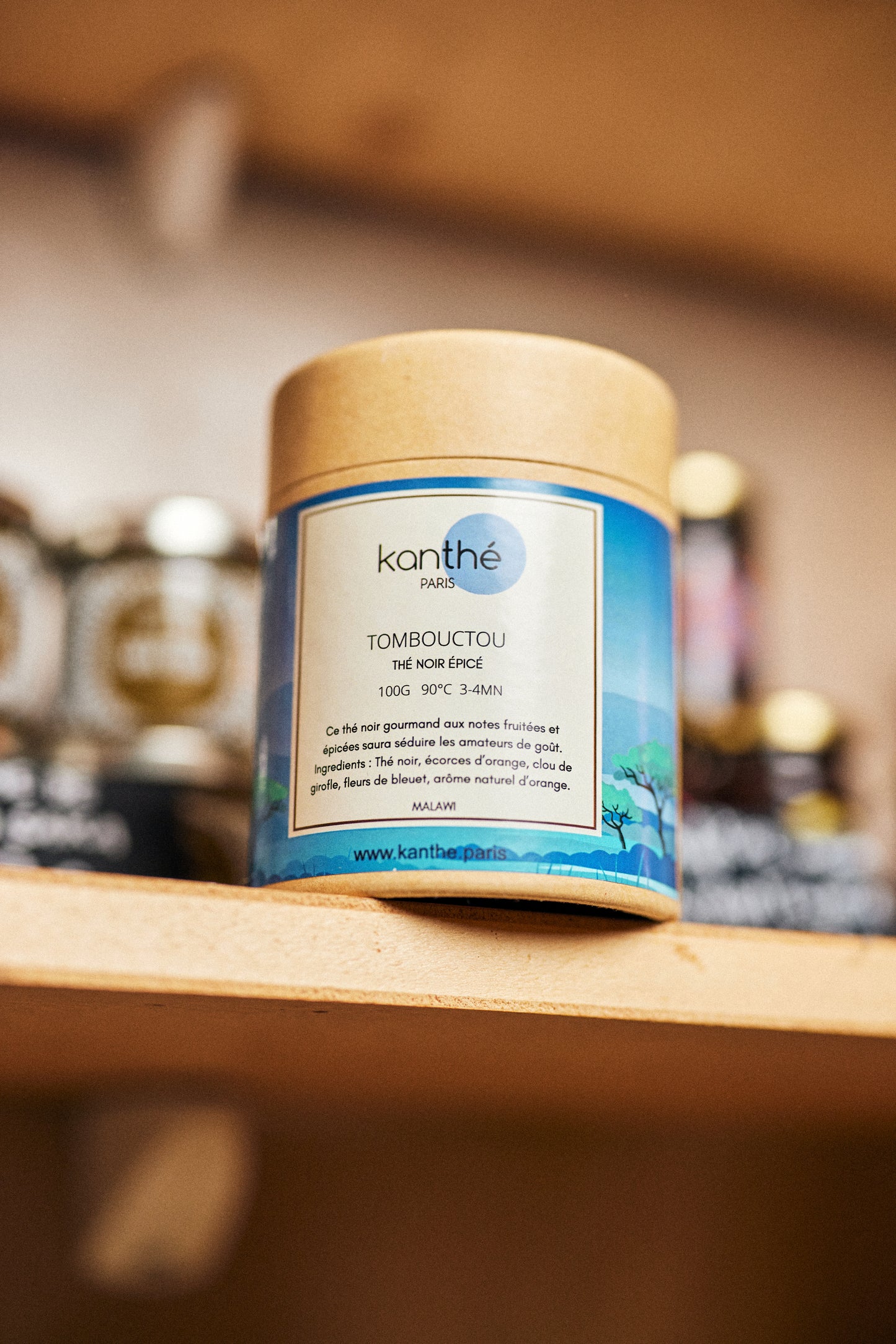 THÉ NOIR ÉPICÉ "TOMBOUCTOU" - KANTHÉ 90g
