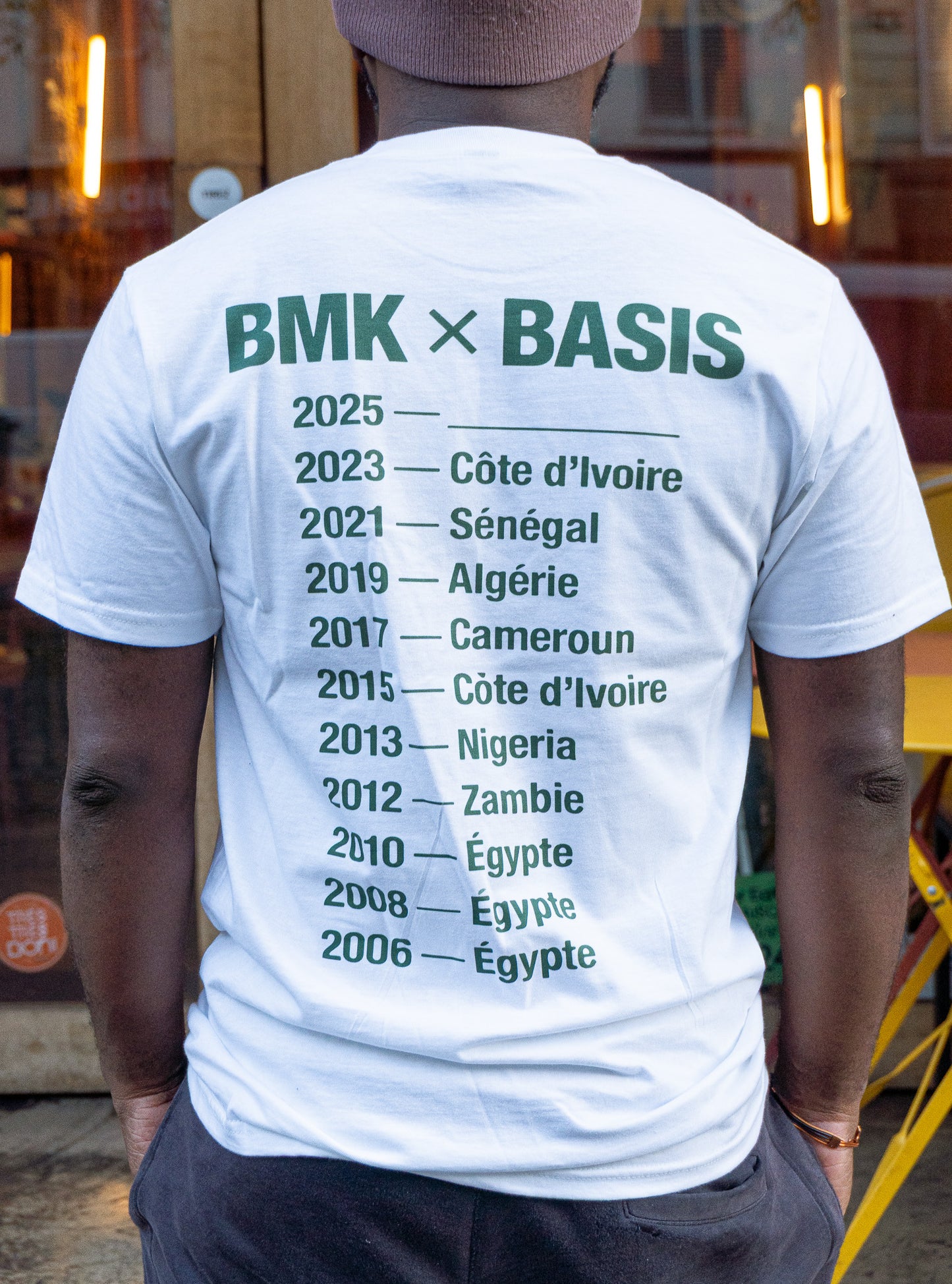 T-SHIRT Basis x BMK unisexe